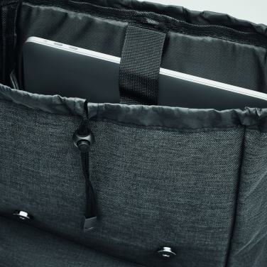 Logotrade promotional giveaway image of: Backpack in 600D polyester