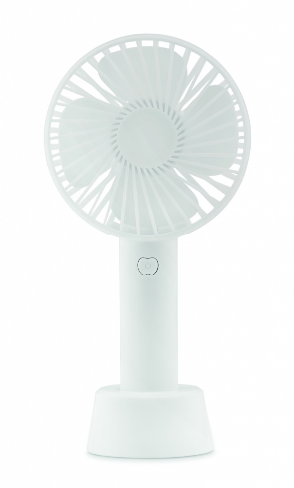 Logo trade promotional merchandise image of: USB desk fan with stand 