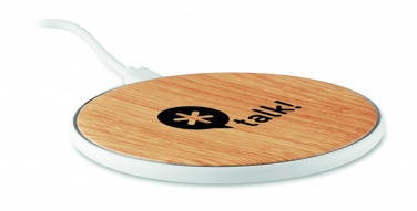 Logotrade corporate gift picture of: Wireless charger round 5W TISPAD