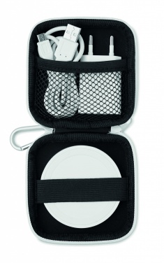 Logotrade promotional gifts photo of: Wireless charger travel set