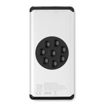 Logo trade business gift photo of: Wireless 10000 mAh Power bank