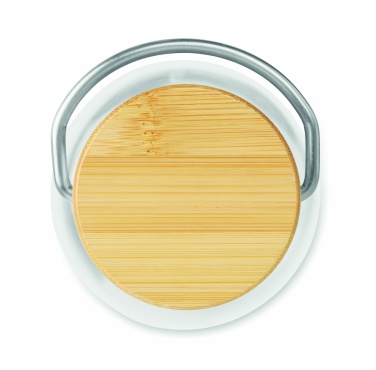 Logo trade promotional merchandise photo of: Tritan 800ml bottle bamboo top