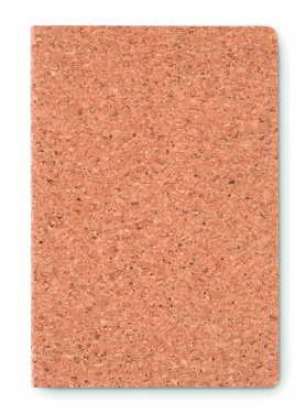 Logotrade promotional products photo of: A5 cork notebook 96 lined