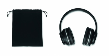 Logo trade promotional items picture of: ANC headphone and pouch