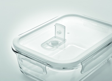 Logotrade promotional giveaway picture of: Glass lunchbox & PP lid 900ml