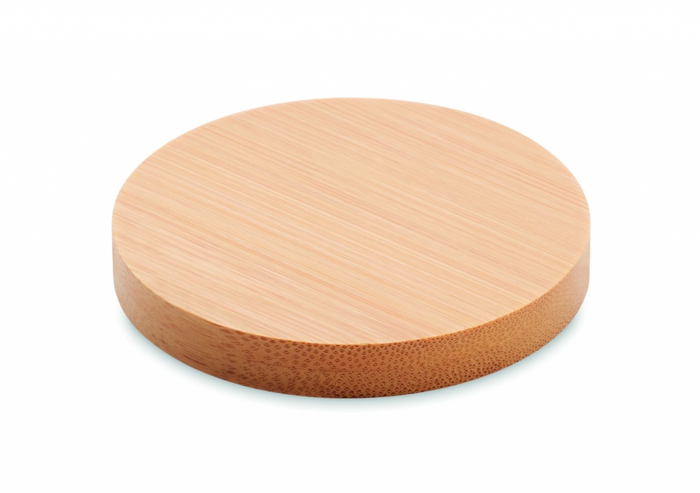 Logo trade promotional giveaways picture of: Bamboo bottle opener/ coaster DAKAI