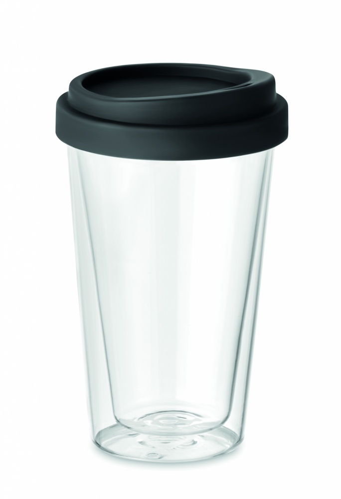 Logo trade promotional giveaway photo of: High borosilicate glass 350ml