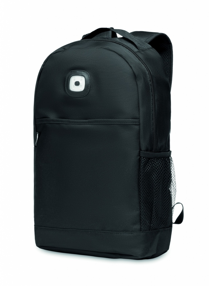 Logotrade business gifts photo of: Backpack in RPET & COB light
