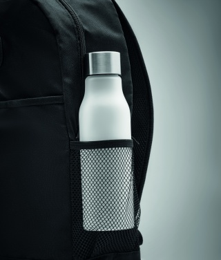 Logo trade promotional giveaways picture of: Backpack in RPET & COB light