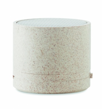Logotrade corporate gift picture of: 3W speaker in wheat straw/ABS