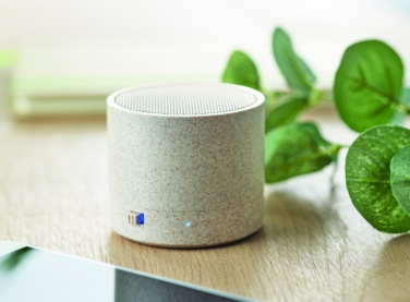 Logotrade business gift image of: 3W speaker in wheat straw/ABS