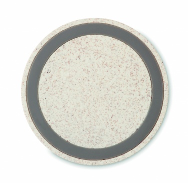 Logo trade business gift photo of: Wheat straw/ABS charger 5W