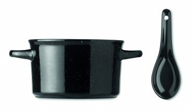 Logo trade promotional merchandise photo of: Ceramic vintage bowl 550 ml