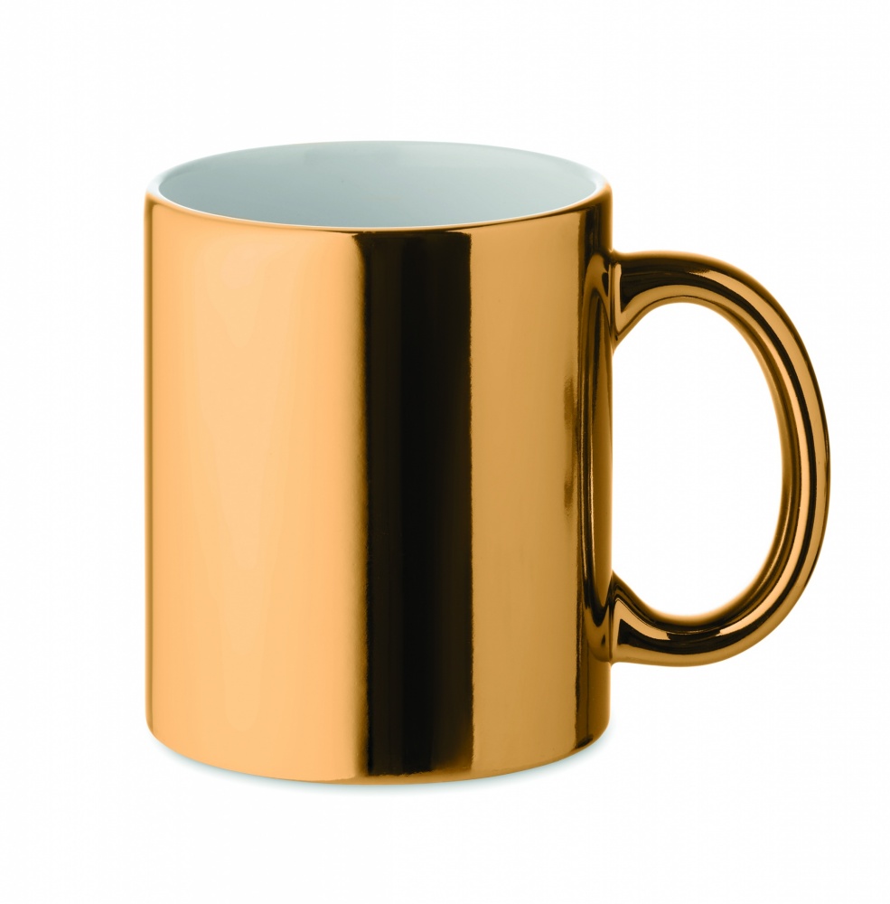 Logotrade promotional item image of: Ceramic mug metallic 300 ml