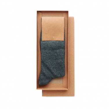 Logotrade promotional giveaway image of: Pair of socks in gift box M