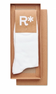 Logo trade promotional products picture of: Pair of socks in gift box L