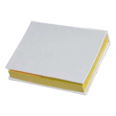 Logo trade corporate gifts image of: Adhesive notepad PALMA