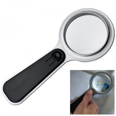 Logo trade promotional items image of: Magnifying glass with LED GLOUCESTER