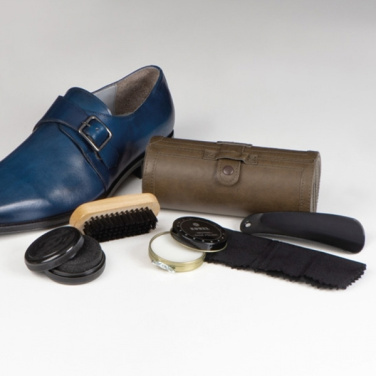 Logo trade promotional merchandise photo of: Shoe polish roll GRENOBLE