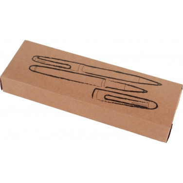 Logotrade promotional giveaway image of: Rosewood writing set OXFORD