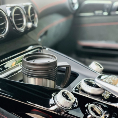 Logo trade promotional products picture of: Stainless steel thermo cup EL PASO 400 ml