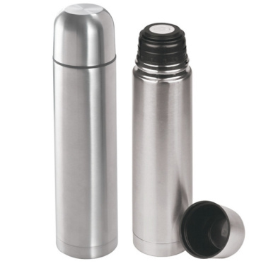 Logotrade advertising product image of: Stainless steel isolating flask VIRGINIA BEACH 100 ml