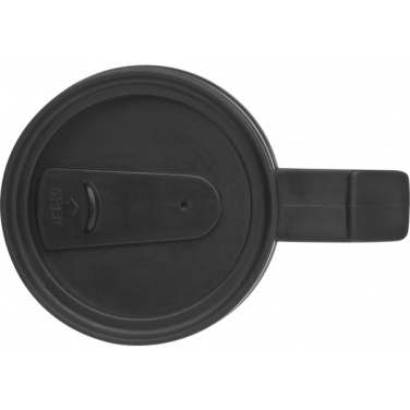 Logo trade promotional giveaways picture of: Plastic cup FORT WORTH 400 ml