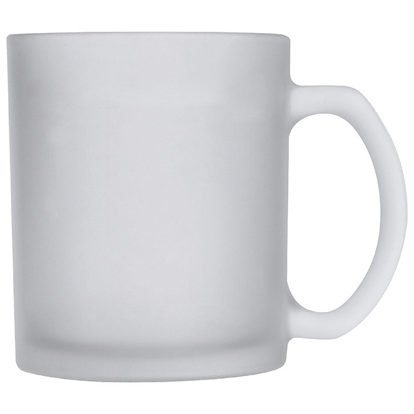 Logotrade promotional merchandise picture of: Glass coffee mug GENEVA 300 ml