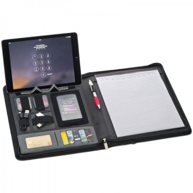 Logotrade business gifts photo of: A4 folder with power bank Elda