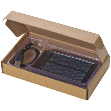Logotrade promotional products photo of: Solar power bank PHILADELPHIA