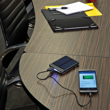 Logotrade corporate gift image of: Solar power bank PHILADELPHIA