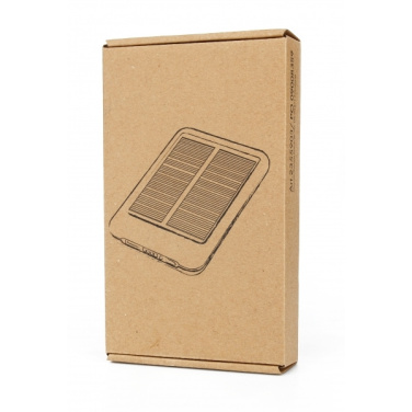 Logo trade promotional products image of: Solar power bank PHILADELPHIA
