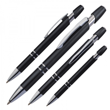 Logo trade business gifts image of: Plastic ballpen EPPING