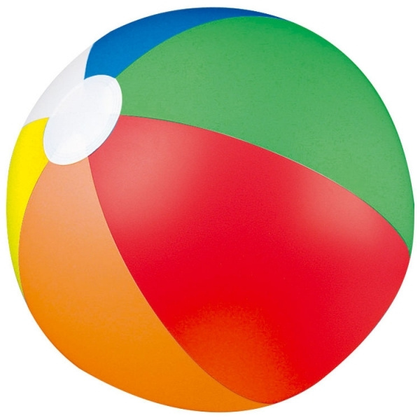 Logo trade corporate gift photo of: Multicolour beach ball PALM SPRINGS