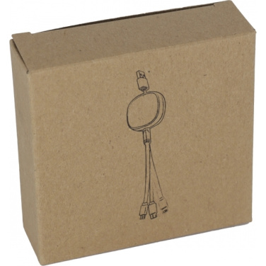 Logo trade business gift photo of: Charging cable STRASBOURG