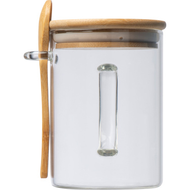 Logo trade promotional items picture of: Glass mug JACKSON 420 ml