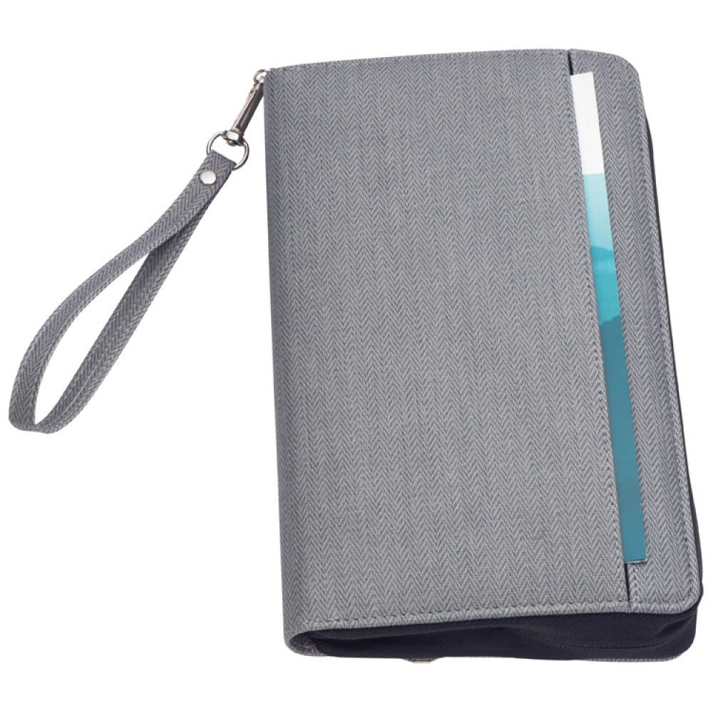 Logo trade promotional items picture of: Travel folder with power bank Almera