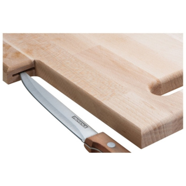 Logotrade advertising product picture of: Wooden board with knife LIZZANO