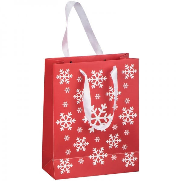 Logotrade corporate gifts photo of: Small Christmas paper bag BASEL