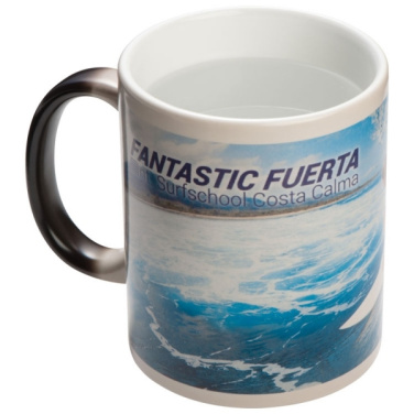 Logotrade promotional giveaway image of: Colour-changing sublimation mug SIRMIONE 300 ml