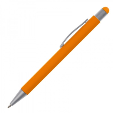 Logo trade promotional products image of: Metal ballpen touch pen soft touch SALT LAKE CITY
