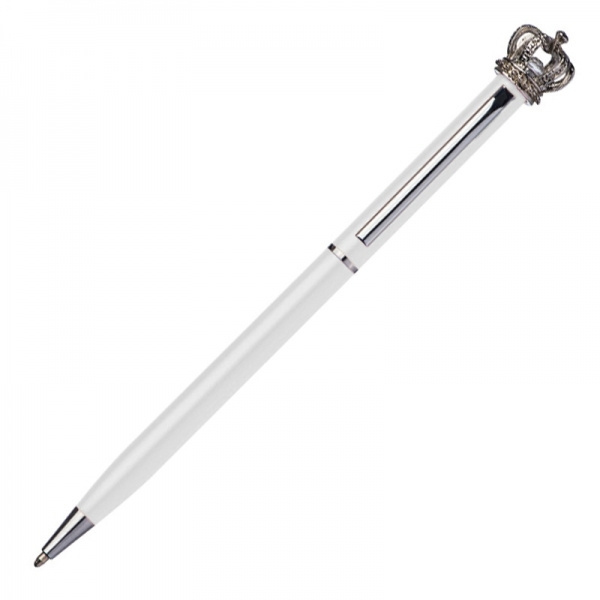Logo trade promotional product photo of: Metal ballpen KINGS PARK