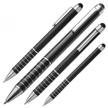 Logotrade advertising product picture of: Metal ballpen with touch pen LUEBO