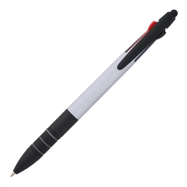 Logo trade advertising products picture of: Plastic ballpen 3in1 BOGOTA