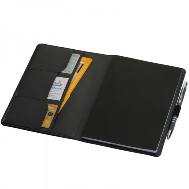 Logo trade promotional merchandise image of: A5 Note book PERUGIA