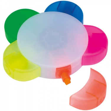 Logo trade corporate gifts image of: Highlighter 5in1 BUTTERWORTH
