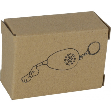 Logo trade promotional merchandise photo of: Keyring with alarm function OVADA