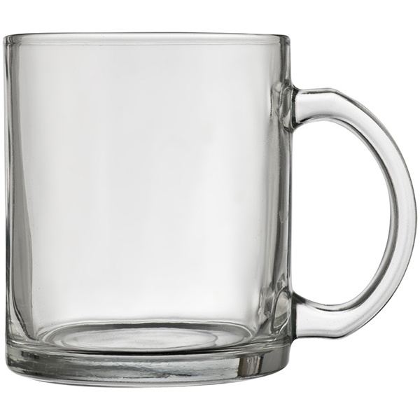 Logo trade corporate gifts picture of: Glass mug LIMERICK 300 ml