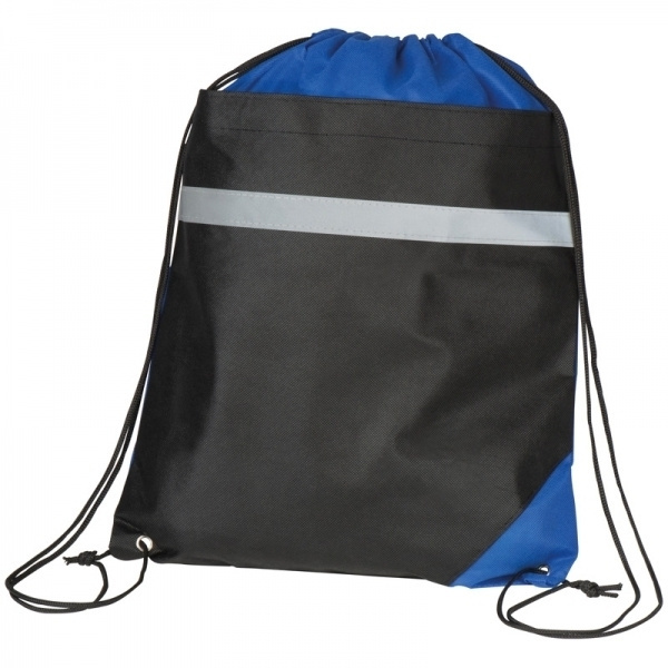 Logo trade promotional products image of: Reflector Draw String Bag BOCHUM
