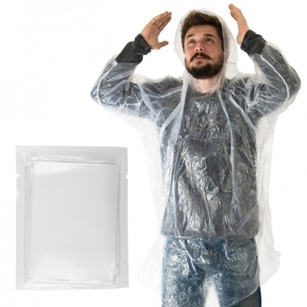 Logo trade promotional merchandise picture of: Rain poncho GREAT FALLS